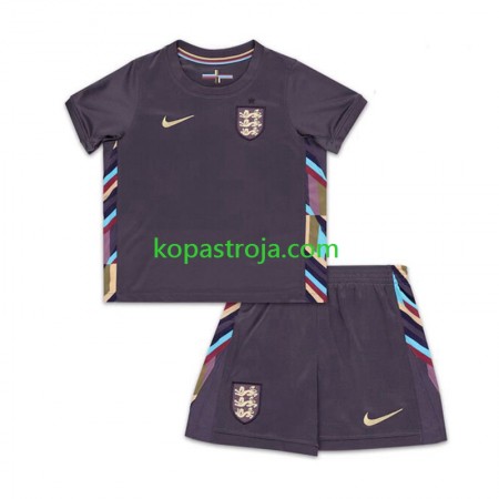 Billiga Fotbollströjor England Barn Borta tröja EM 2024 Kortärmad